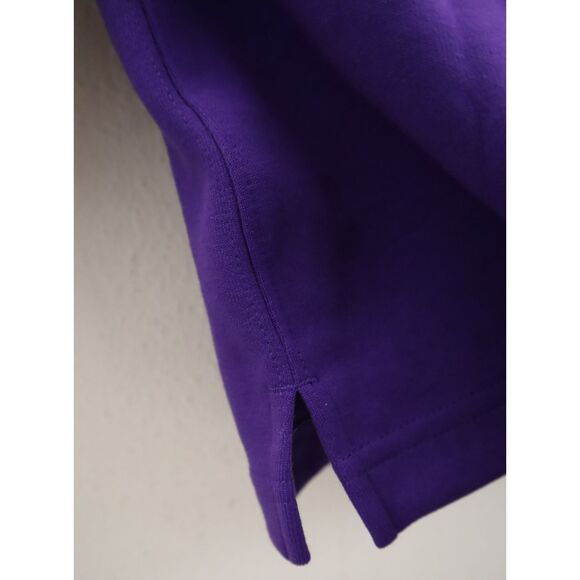 Nike FJ9572-545 Women's Sz S Purple/White DRI-Fit 1/4 Zip Pullover L/S Top - Picture 9 of 12